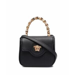 Versace La Medusa Mini Black Crossbody Top Handle Shoulder Bag NWT $1675